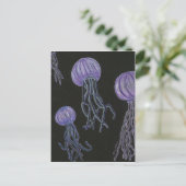 Het Briefkaart van de Stroom van kwallen (Staand voorkant)