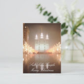 Het Briefkaart van de Tempel van Salt Lake (Staand voorkant)