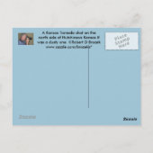 Het Briefkaart van de Tornado van Kansas (Achterkant)