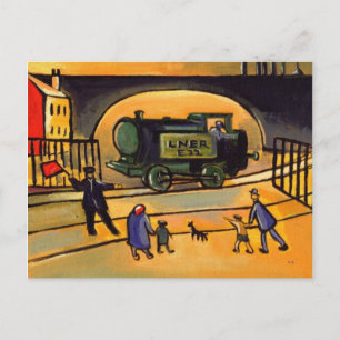 (Het Briefkaart van de trein)