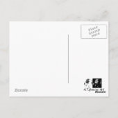 Het Briefkaart van de trots & van de Glorie (Achterkant)