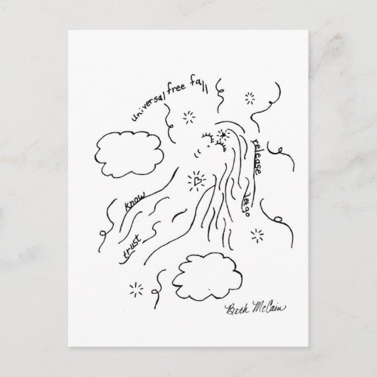 Het Briefkaart van de universele vrije Herfst (Voorkant)