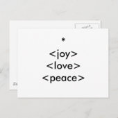 Het Briefkaart van de vakantie (Voorkant / Achterkant)