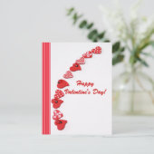 Het Briefkaart van de Valentijnsdag (Staand voorkant)