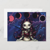 "Het Briefkaart van de Verduistering aanhalen" (Voorkant / Achterkant)