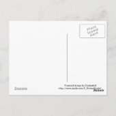 Het Briefkaart van de vlinder (Achterkant)