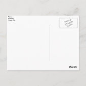 Het Briefkaart van de Voorlichting van Kanker van (Achterkant)