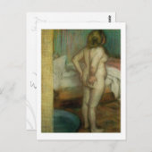 Het briefkaart van de vrouw van Baker (Voorkant / Achterkant)