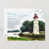 Het Briefkaart van de vuurtoren (Voorkant / Achterkant)