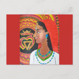 Het Briefkaart van de Wortel Chakra (Lam)