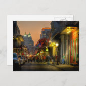 Het Briefkaart van de Zonsondergang van de Straat (Voorkant / Achterkant)