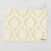 Het Briefkaart van het Aantal van de Lijst van het (Achterkant)