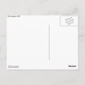 Het Briefkaart van het Agentschap (Achterkant)