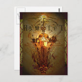 Het briefkaart van het "gehucht" (Voorkant / Achterkant)