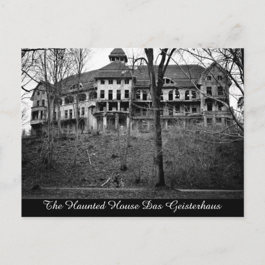 Het Briefkaart van het Geisterhaus Haunted House D (Voorkant)