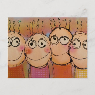 het "briefkaart van het kind briefkaart