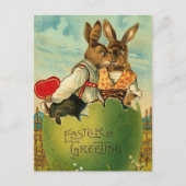 Het Briefkaart van het Konijntje van de Honing van (Voorkant)