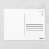 Het Briefkaart van het nationale park van de Stunn (Achterkant)