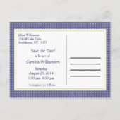 Het Briefkaart van het Patriottisch Baby shower va (Achterkant)