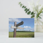 Het Briefkaart van het Teken van de Manier van het (Staand voorkant)