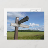 Het Briefkaart van het Teken van de Manier van het (Voorkant / Achterkant)