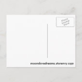 het briefkaart van het valentijnenvarken (Achterkant)