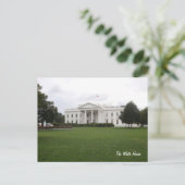 Het Briefkaart van het Witte Huis (Staand voorkant)