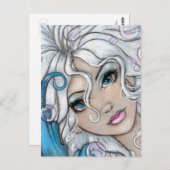 Het briefkaart van het "zilver en van de Saffier" (Voorkant / Achterkant)