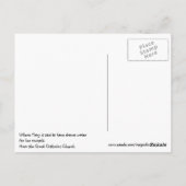 Het Briefkaart van Israël van Nazareth (Achterkant)