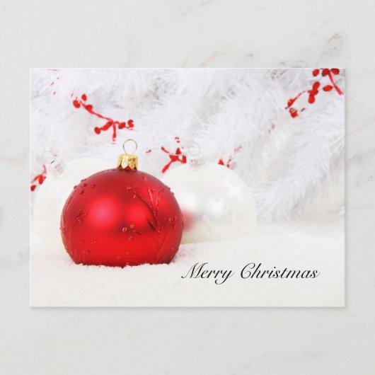 Het Briefkaart van Kerstmis (Voorkant)