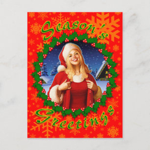 Het Briefkaart van Kerstmis