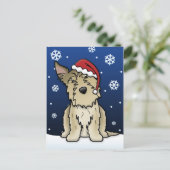 Het Briefkaart van Kerstmis van de Herder van (Staand voorkant)