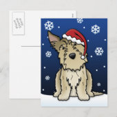 Het Briefkaart van Kerstmis van de Herder van (Voorkant / Achterkant)