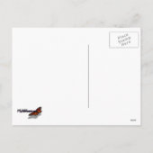 Het Briefkaart van Kerstmis van de Scène van de (Achterkant)