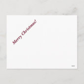 Het Briefkaart van Kerstmis van Engelen (Achterkant)