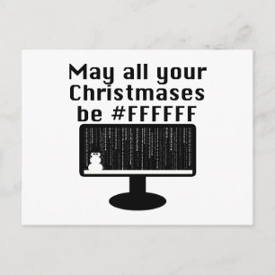 Het Briefkaart van Kerstmis van Geek