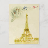 Het Briefkaart van Kerstmis van Noel van Joyeux