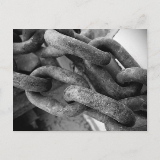 Het Briefkaart van kettingen (Voorkant)