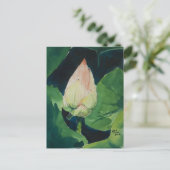 Het Briefkaart van Lotus (Staand voorkant)