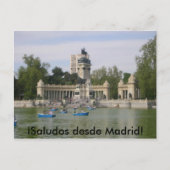 Het briefkaart van Madrid, Spanje (Voorkant)