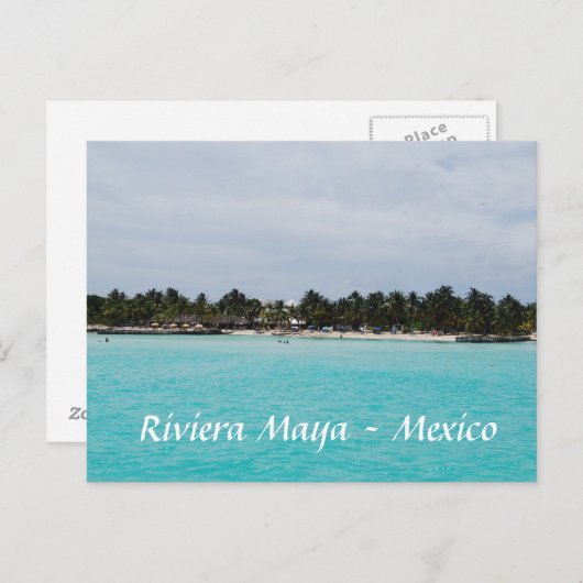 Het Briefkaart van Mexico (Voorkant / Achterkant)