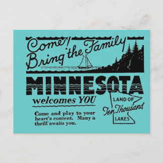 Het Briefkaart van Minnesota