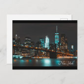 Het Briefkaart van New York (Voorkant / Achterkant)