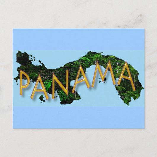 Het Briefkaart van Panama (Voorkant)