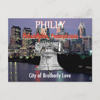 Het Briefkaart van Philadelphia Pennsylvania