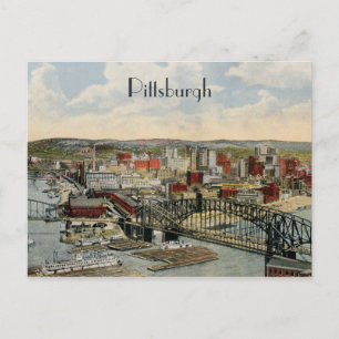 Het Briefkaart van Pittsburgh Point 1931