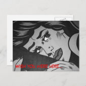 Het Briefkaart van Popart (Voorkant / Achterkant)