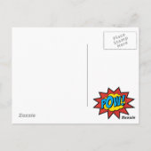 Het Briefkaart van Popart (Achterkant)