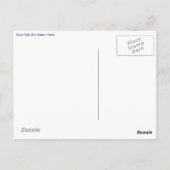 Het Briefkaart van Postcrossing van de Weg van de (Achterkant)