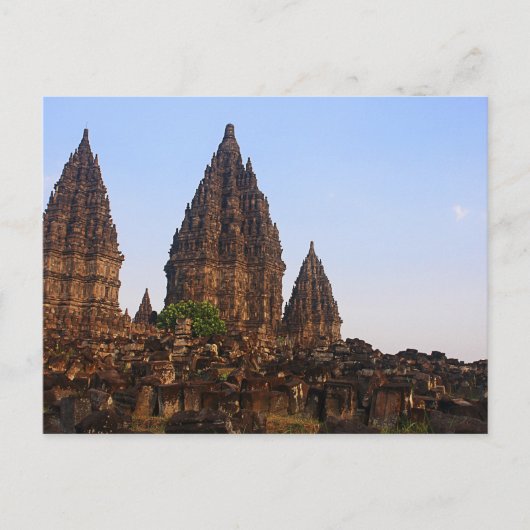 Het Briefkaart van Prambanan (Voorkant)